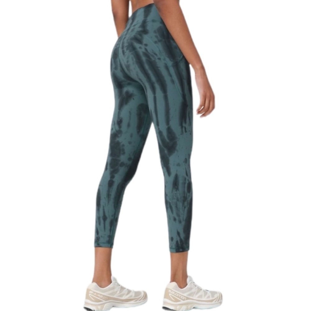 Lululemon Invigorate High Rise Leggings Tight 25" Tie Dye